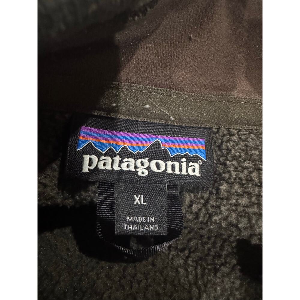 Patagonia Gray Half Zip Ls Pullover XL - Picture 6 of 6